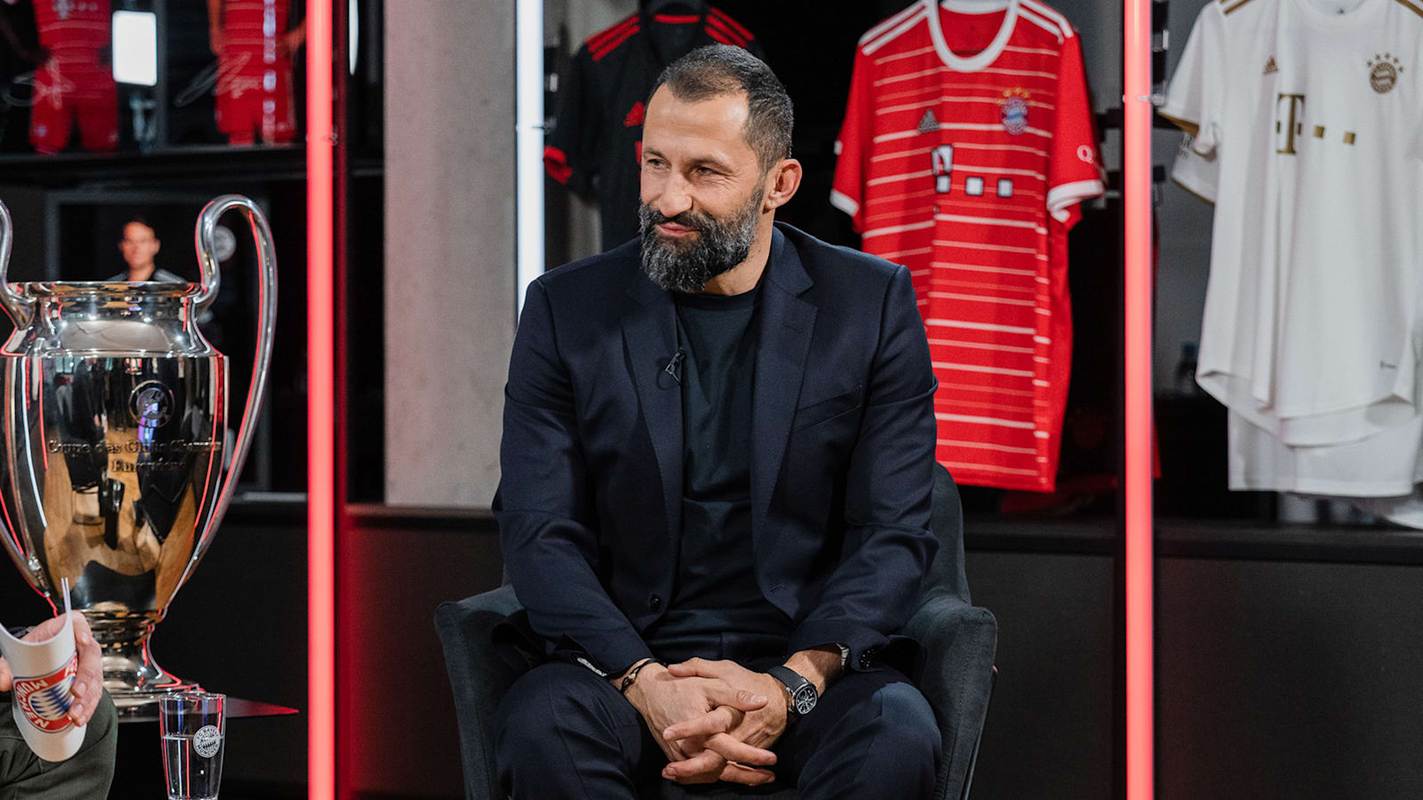 Champions League quarter final draw with Hasan Salihamidzic